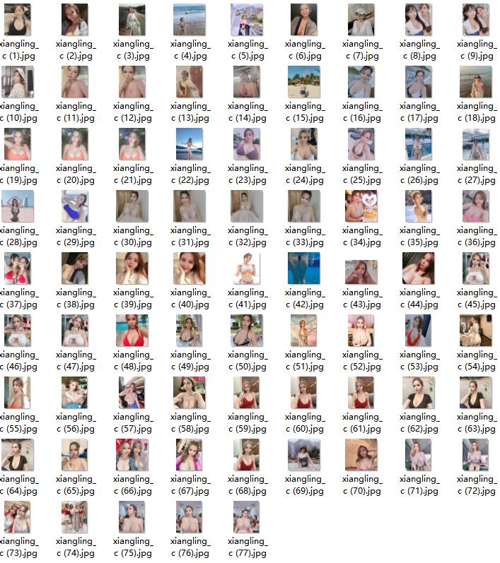 226-Mandi香菱(@xiangling_c) 网红美女JKF女郎[9V+77P]