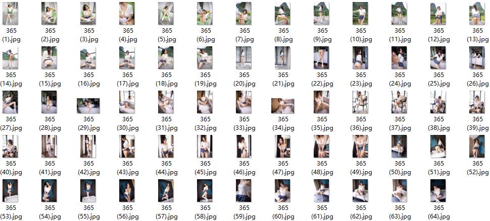 365-杨晨晨sugar-高马尾格子JK短裙阳朔旅拍-语画界VOL.343[64P]