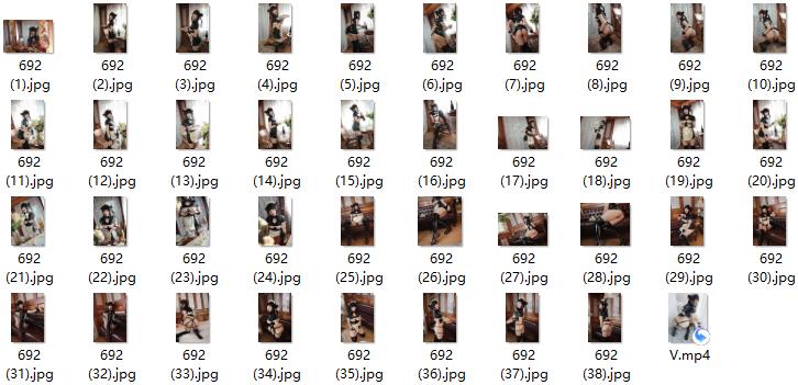 692-小容仔咕咕咕w-NO.014-南半球女仆[38P1V-388MB]