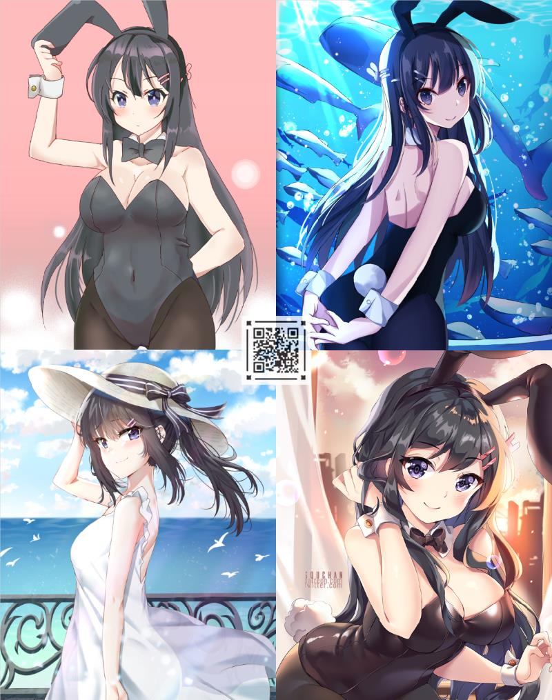 830-樱岛麻衣-男生理想型女友图片合集[170P-250MB]