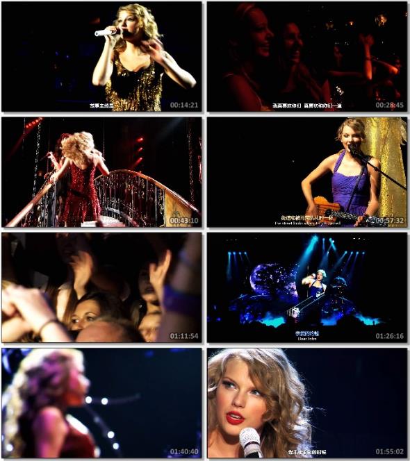 泰勒·斯威夫特 爱的告白-世界巡回演唱会演唱曲目[18首]
