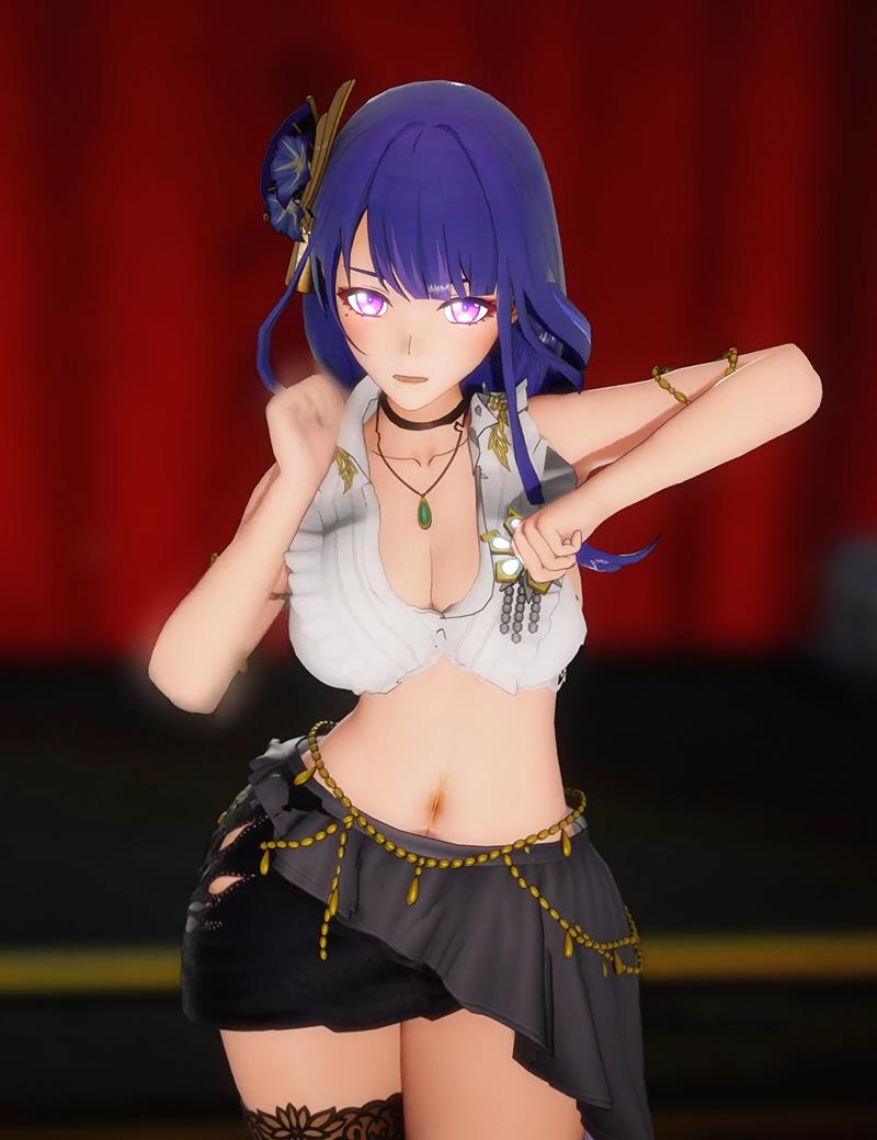 1725-[网友投递]原神MMD-雷电将军特色舞蹈视频素材 [2K][5V-3.99GB]