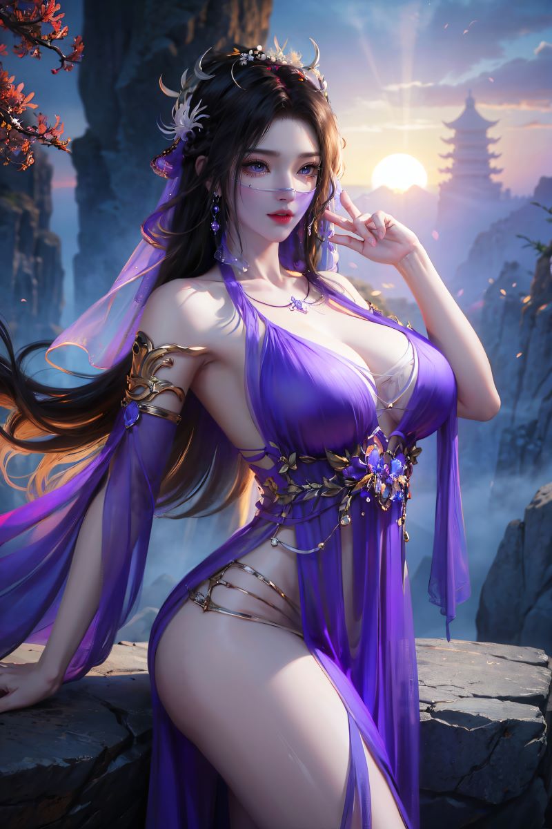 2238-国漫AI-国产动漫绝美女神AI壁纸合集[42套-18.5G]