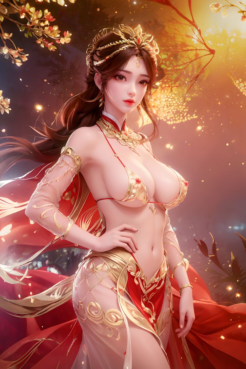 2244-AI绘画-第5期国漫女神系列AI美图合集[21套-11.7G]