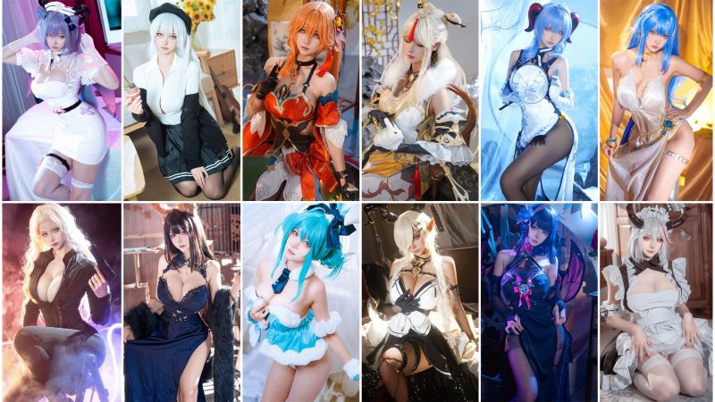 2357-seya狮砸-大凶长腿妹子COS作品合集[16套-2.32G]