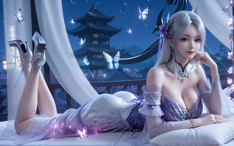 2530-国漫AI-第2期热门国漫女神精选壁纸[70套-37.5G] - 第2页