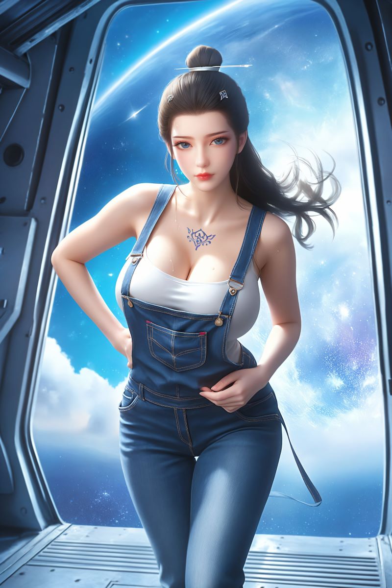 2746-AI绘画-第10期国漫女神瑟涩壁纸合集[80套-40G]