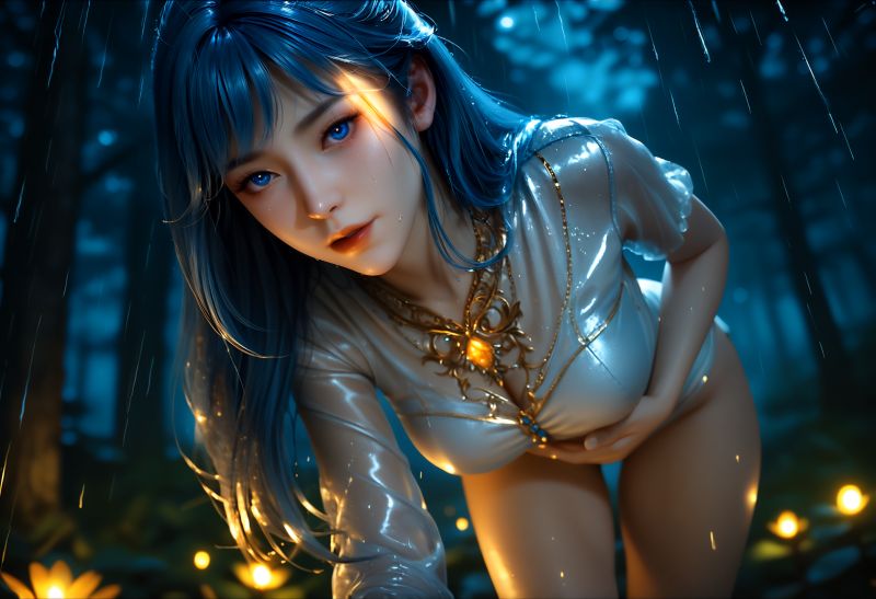 3028-Huachen-AI绘画大神国漫女神图包合集[58套-49G] - 第2页