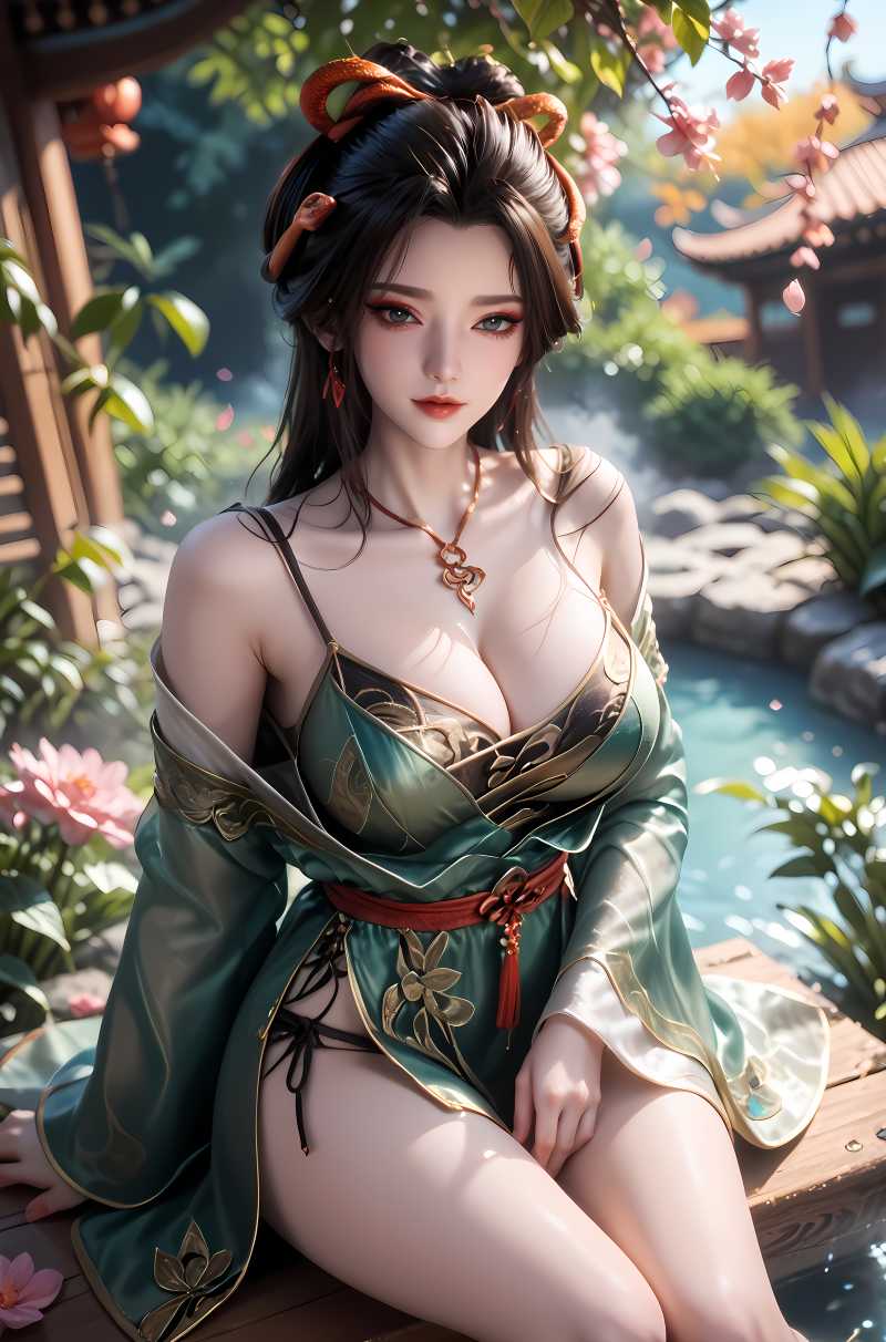 3027-kuzan-AI绘画大神国漫女神图包合集[27套-21G] - 全文