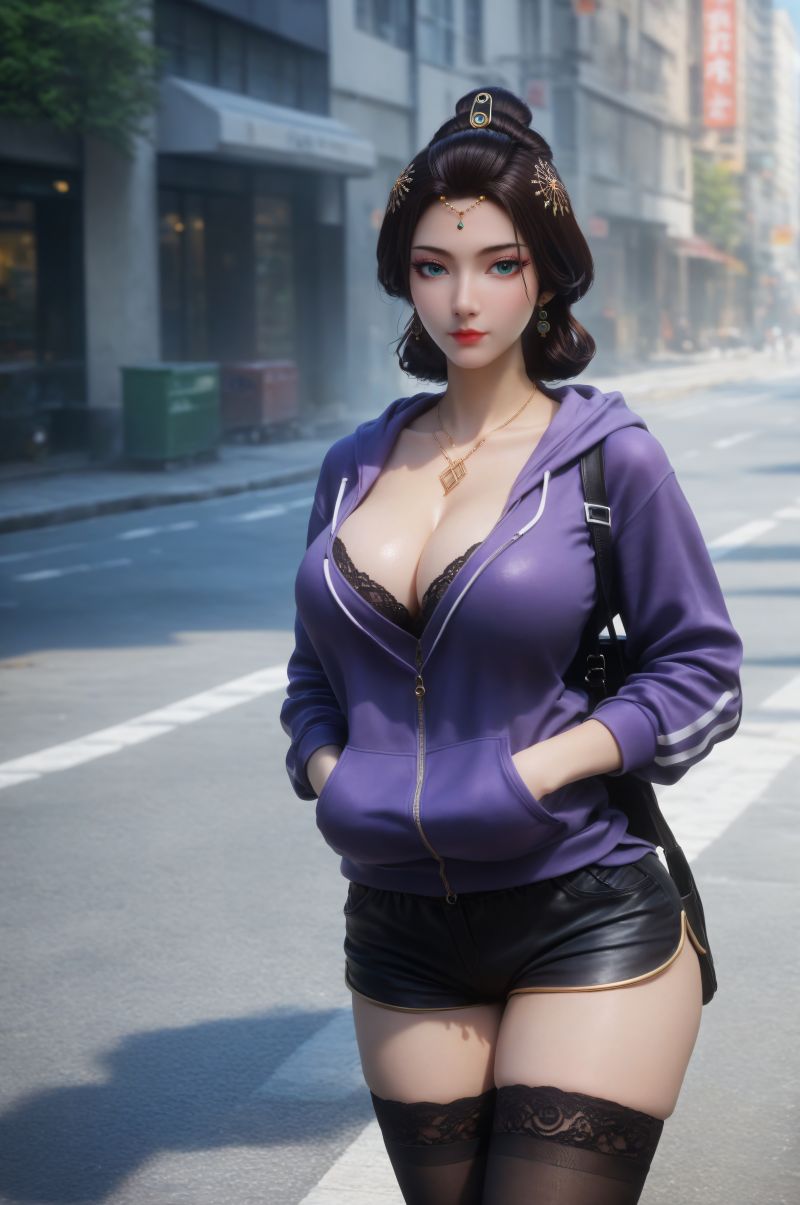 3025-呼呼-AI绘画大神国漫女神图包合集[40套-20G] - 第3页