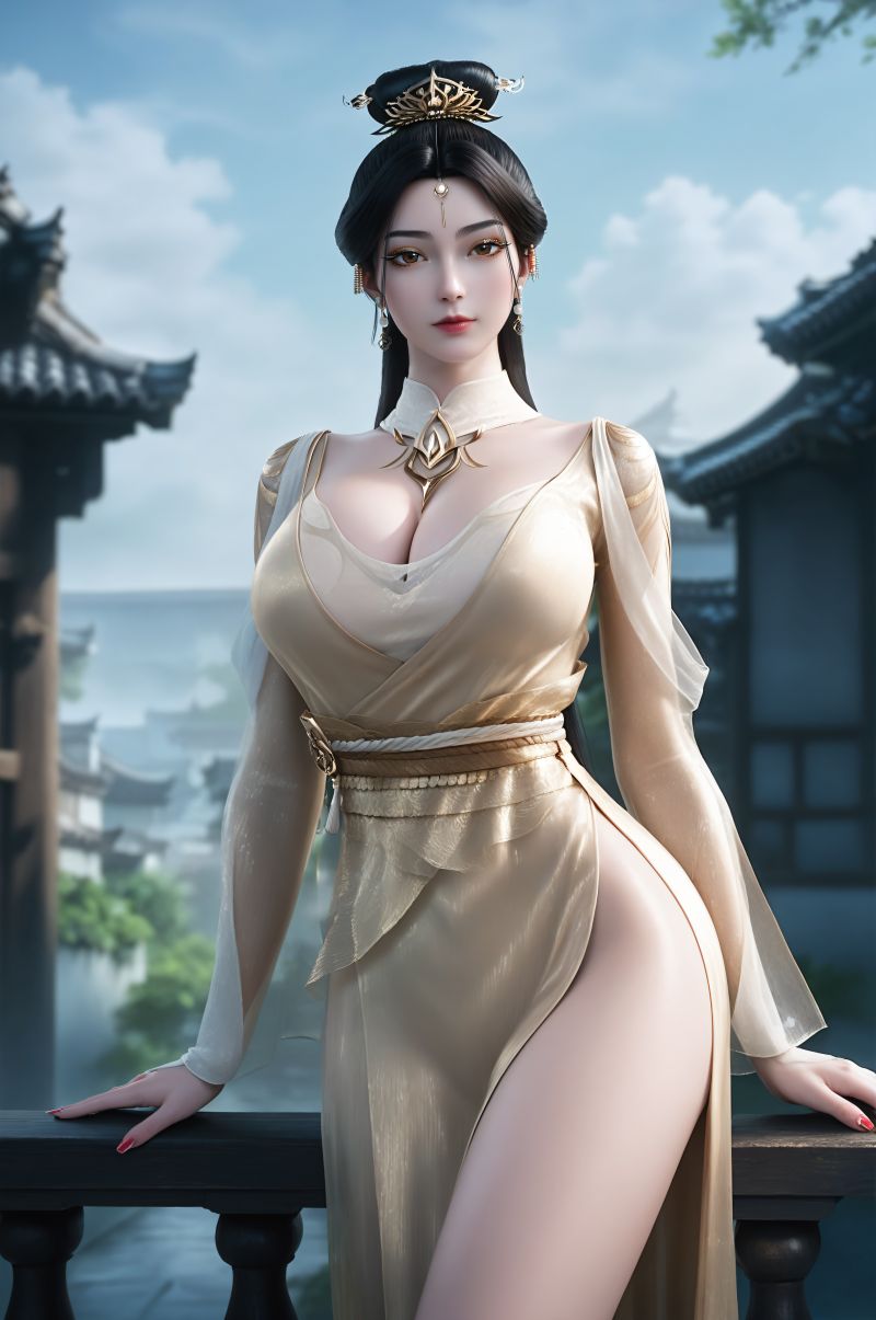 3025-呼呼-AI绘画大神国漫女神图包合集[40套-20G] - 第3页