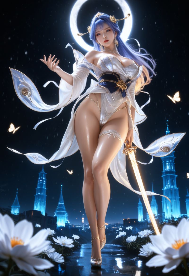 3028-Huachen-AI绘画大神国漫女神图包合集[58套-49G] - 第2页